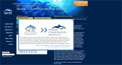 Desktop Screenshot of mcbi.marine-conservation.org