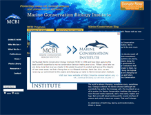 Tablet Screenshot of mcbi.marine-conservation.org