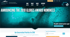 Desktop Screenshot of marine-conservation.org