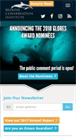 Mobile Screenshot of marine-conservation.org
